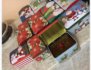   2 lb fruit cake in Tin by (Cnello)